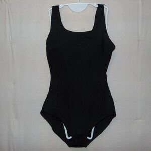 Capezio Black Tank Leotard XL